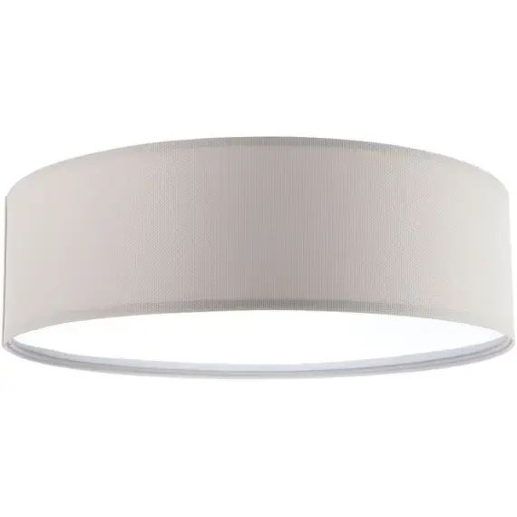Plafonnier Tissu Gris