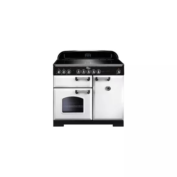 Piano de cuisson Falcon BLANC CHROME 100 CM INDUCTION CDL100EIWH/C-EU