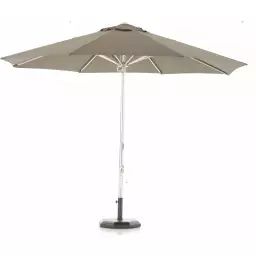 Toile de rechange marron pour parasol rond 300cm