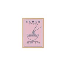 Ramen, affiche illustrée encadrée, par Violet Studio, format A1