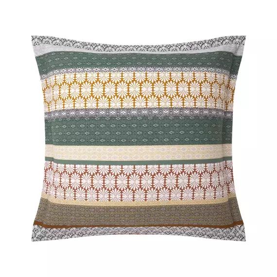 Taie d&rsquo;oreiller Percale de coton Multicouleurs 65 x 65 cm