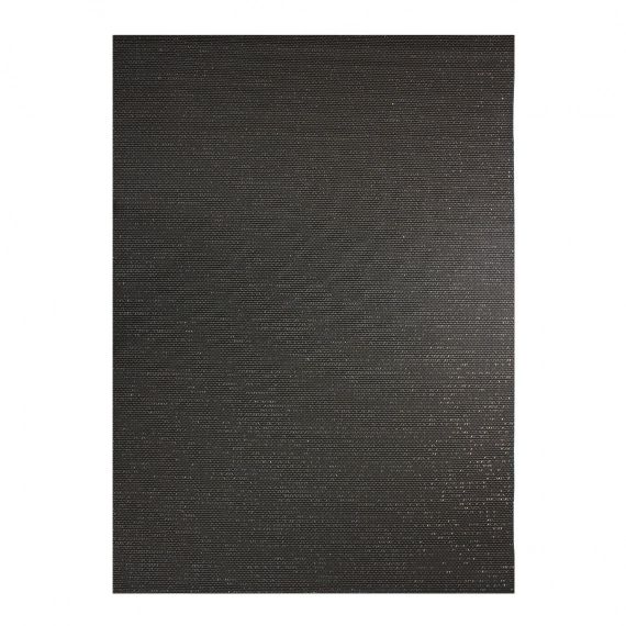 Tapis scintillant pour intérieur-extérieur noir 180×280