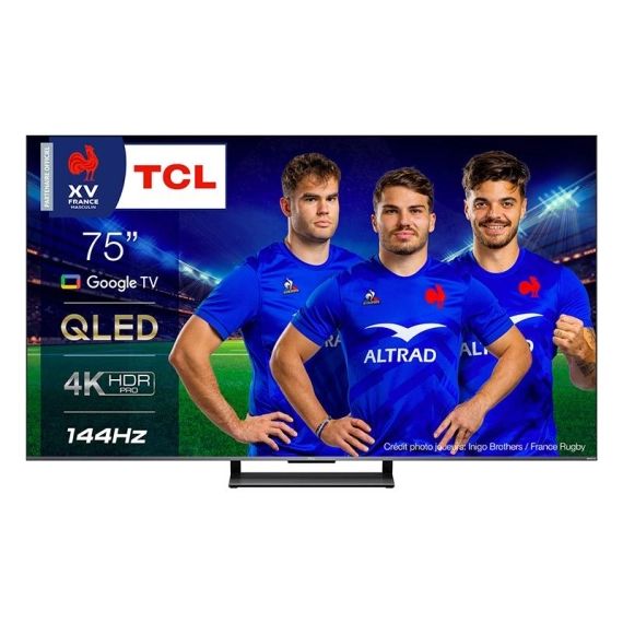 Tv Qled Uhd 4k 75 Tcl 75c731 Google Tv 144hz »