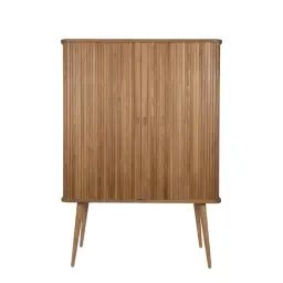 Buffet haut en bois naturel