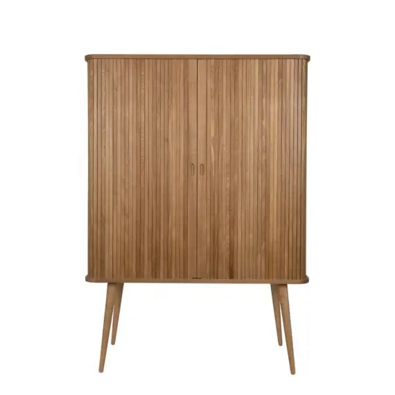 Buffet haut en bois naturel