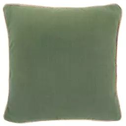 Housse de coussin vert 40×40