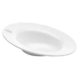 Assiette creuse I.D.Ish by D’O en Plastique, Mélamine – Couleur Blanc – 30 x 40 x 9 cm – Designer Davide Oldani