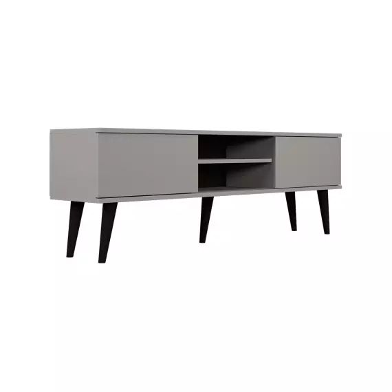 Meuble tv 160 cm gris