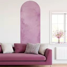 Papier Peint arche rose aquarelle 185x60cm