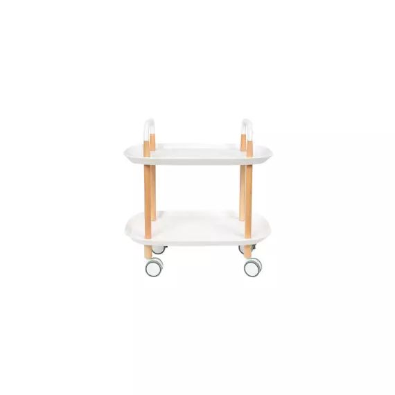 Desserte en bois blanc