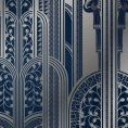 image de tapisseries & papiers peints scandinave Papier peint panoramique PANORAMA art déco vinyl bleu intissé l.424 x H.280 cm
