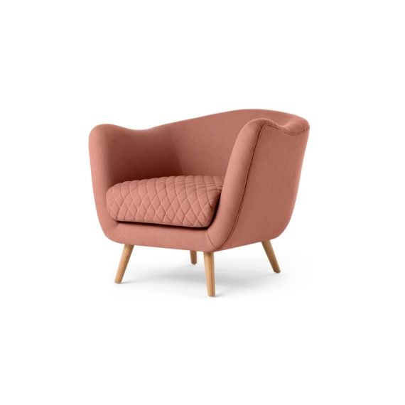 Flick, fauteuil d’appoint, rose tendre