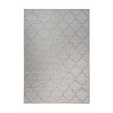Tapis gris motif oriental beige pour entrée, extérieur  225×160