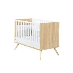 Lit bébé 120×60 en bois marron