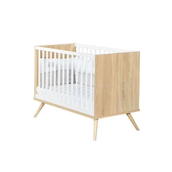 Lit bébé 120×60 en bois marron