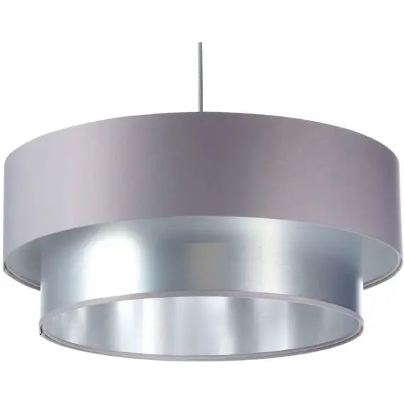 Suspension Tissu Gris