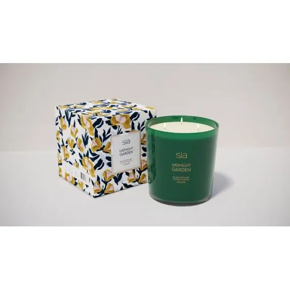 Bougie parfumée jardin de minuit 11.8×11.8cm