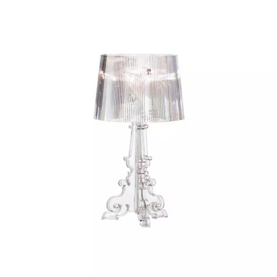 Lampe de table Bourgie en Plastique, Polycarbonate 2.0 – Couleur Transparent – 44 x 43 x 70 cm – Designer Ferruccio Laviani