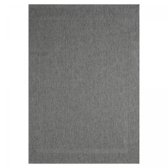 Tapis extérieur gris 120×170