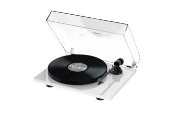 Platine vinyle Pro-ject E1 OM5E Blanc