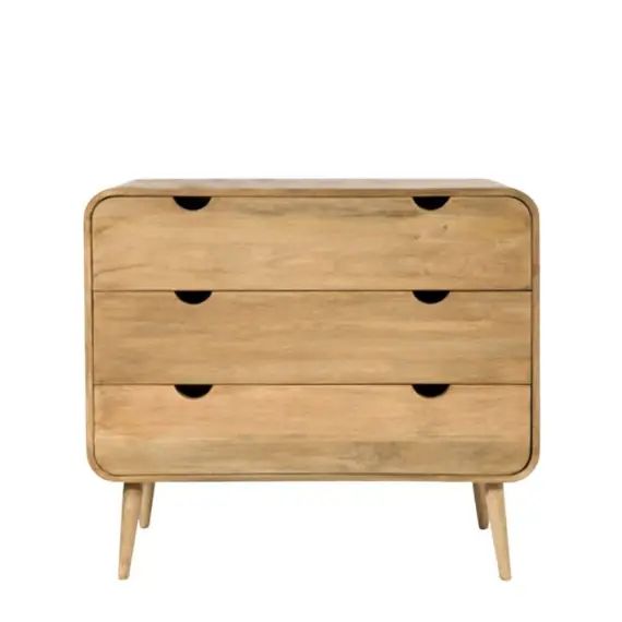 Commode en manguier  bois clair