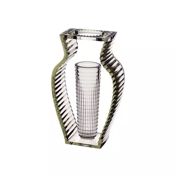 Vase Shine en Plastique, PMMA – Couleur Vert – 20 x 28.85 x 33 cm – Designer Eugeni Quitllet