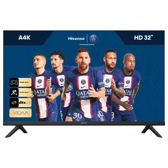 TV LED HD 32″ 80 cm HISENSE 32A4K