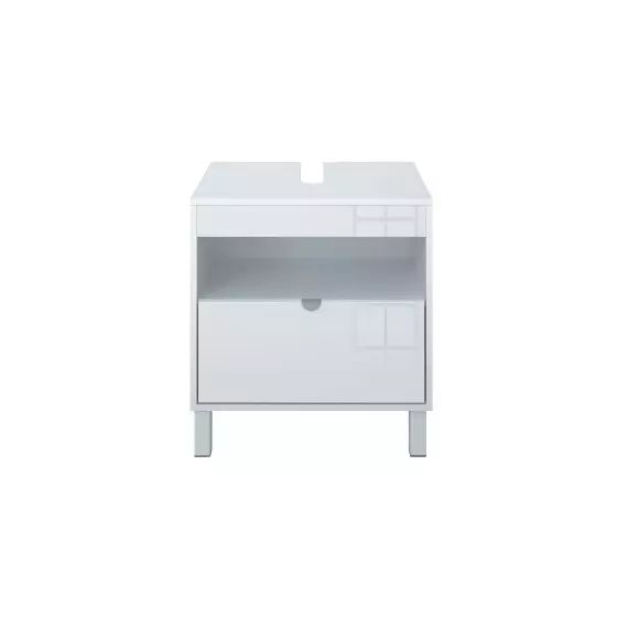 Sous-lavabo 60 cm COLIN coloris blanc