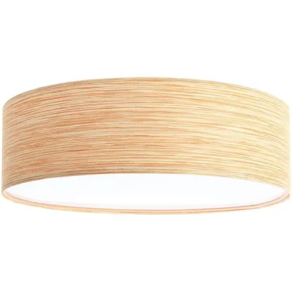 Plafonnier Tissu Bois clair