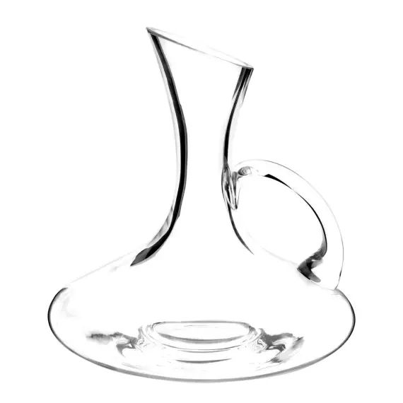 Carafe avec anse en verre