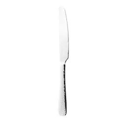 Lot de 12 couteaux de table inox gris l 23,5 cm