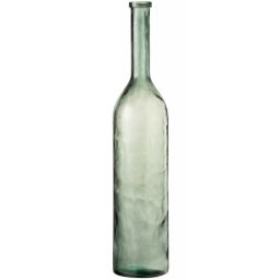 Vase verre vert H100cm