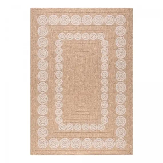 Tapis extérieur beige 160×230