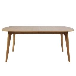Table à manger ovale en bois L180