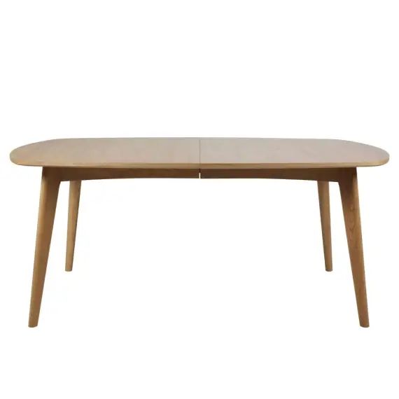 Table à manger ovale en bois L180