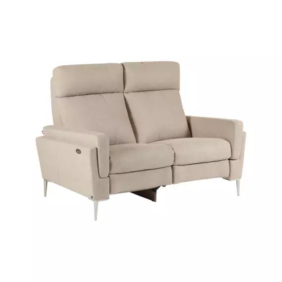 Canapé de relaxation éléctrique tissu Boston