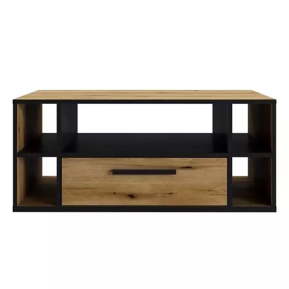 Table basse LOKI imitation chêne