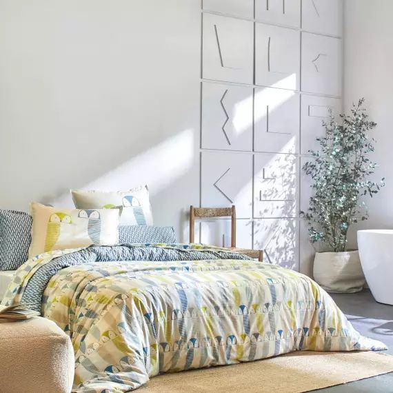 Taie d’oreiller percale Barnie SCION LIVING