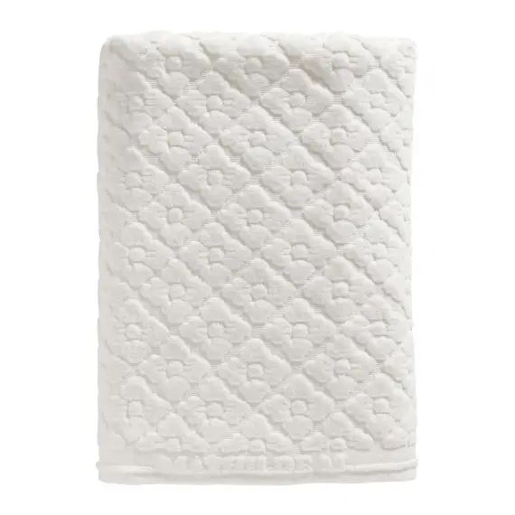 Serviette de bain blanc