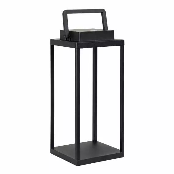 Lanterne LED Noir LEZANT 39,5 x 15 cm