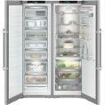 image de réfrigérateurs scandinave Réfrigérateur Américain LIEBHERR XRFSD5255-20 BioFresh