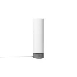 Lampe de table Unbound en Tissu, Lin – Couleur Blanc – 180 x 37.08 x 45 cm – Designer Space Copenhagen