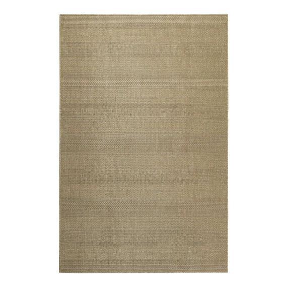 Tapis intérieur/exterieur beige sable avec motif 120×170