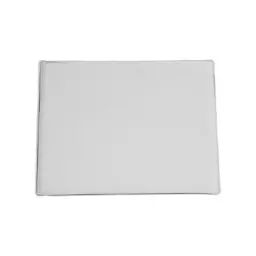 Coussin d’assise Hee en Tissu, Mousse polyuréthane – Couleur Blanc – 63 x 21.25 x 21.25 cm