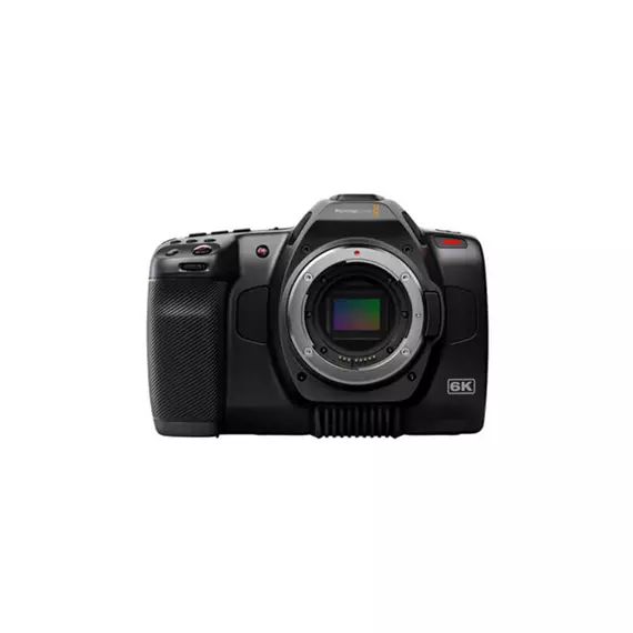 thumbnail interactive-video image 1 of Blackmagic Pocket Cinema Camera 6K – Portable Super 35 Camera, 6K Video Up To 60fps, Includes Battery 1 of 5
