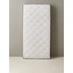 Matelas bébé anti-acariens traité Bi-ome blanc