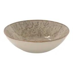 Lot de 6 coupelle   17 cm  en grès  beige