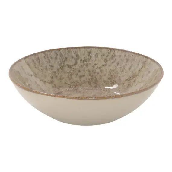 Lot de 6 coupelle   17 cm  en grès  beige