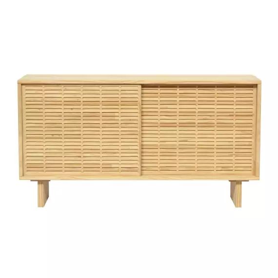 Buffet en bois de pin massif naturel  – 120 cm