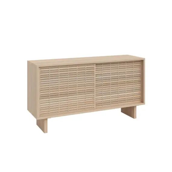 Buffet en bois de pin massif naturel  – 120 cm